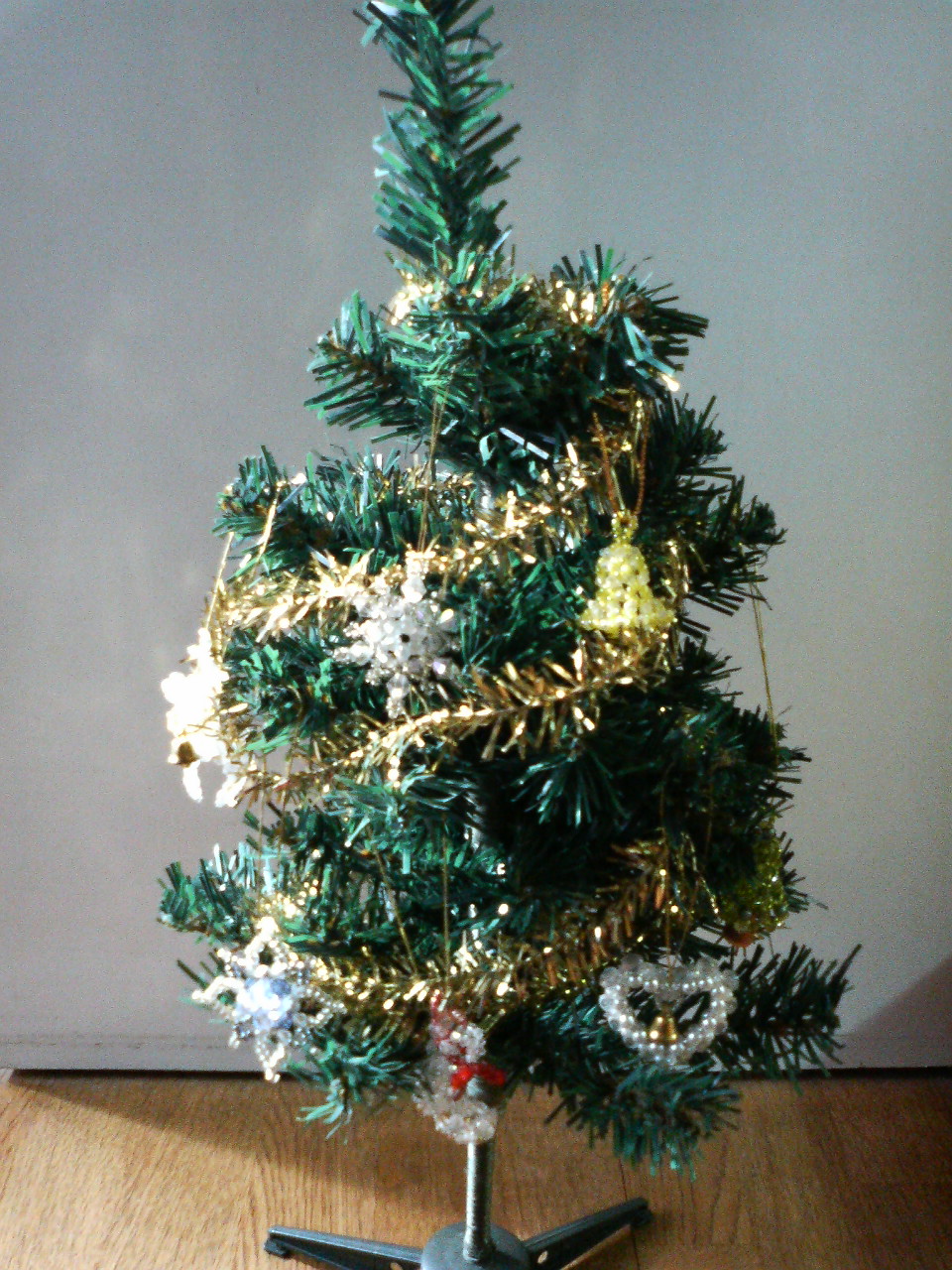 小さなクリスマスツリー